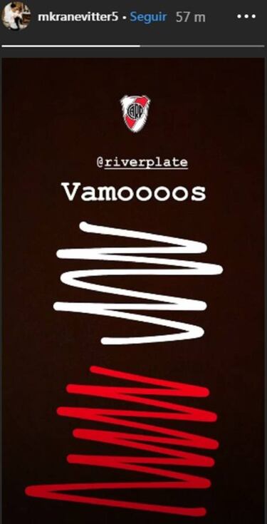 River - Flamengo: Mora, Pity Martínez, Kranevitter y todos los ex futbolistas del Millonario que apoyan al conjunto de Gallardo antes de la final de la Copa Libertadores