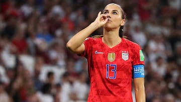 La campeona con la Selecci&oacute;n Estadounidense fue espectadora del duelo en el que LA Galaxy elimin&oacute; a Xolos en los cuartos de final de la Leagues Cup.