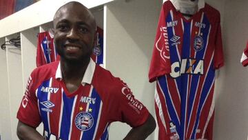 Armero nuevo jugador de Bahia de Brasil