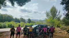 El cicloturismo y la Plana de l’Arc se dan la mano y enamoran con su nuevo famtrip