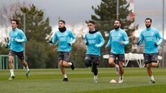 Valverde y Carvajal ya est&aacute;n disponibles para Zidane.