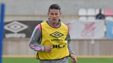 James Rodríguez y un futuro incierto en Rayo Vallecano. Se viene una para en selecciones