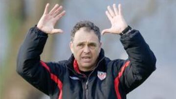 Susaeta y Gabilondo en las bandas ante el Atlético