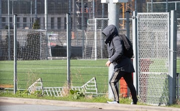 De Jong aprovechó para entrenarse en Holanda... hasta que le dejaron