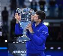 Djokovic iguala las 39 victorias de Lendl en las ATP Finals