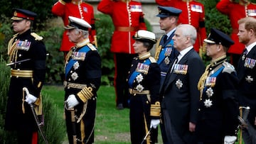 During coverage of Queen Elizabeth II would have noticed members of the Royal family dressed in military uniforms at various times, it wasn’t ceremonial.