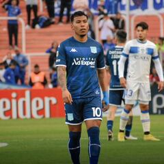 Roger Martínez podría ser baja con Racing para la Copa Argentina