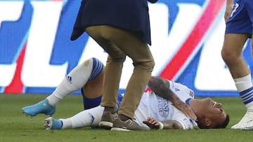 Az車n s車lo sufre una contractura y Nano Mesa dice adi車s a la temporada