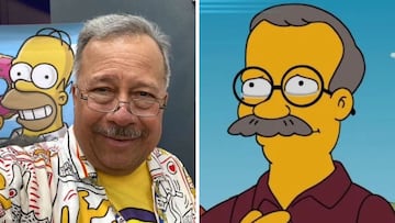 Quién es Humberto Vélez, el actor de doblaje que se convirtió en personaje de Los Simpson