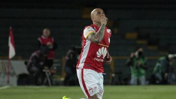 Omar Pérez vuelve a marcar gol con Santa Fe tras 282 días