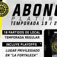 Fuerza Regia pone a la venta los Abonos Platino para 2019-2020