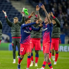 El Atlético comienza a preparar el derbi con cinco ausencias