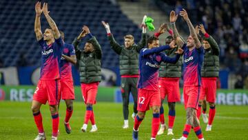 El Atlético comienza a preparar el derbi con cinco ausencias