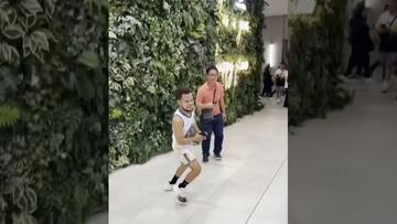 Vídeo: Falso Stephen Curry provoca caos en centro comercial