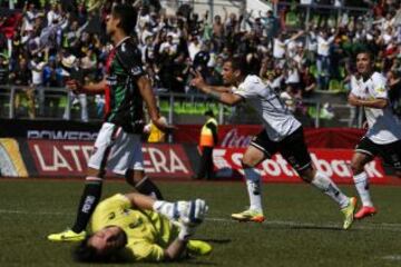 Colo Colo venció 3-1 a Palestino y seguía su persecución a la U.