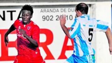 <b>POBRE INICIO. </b>El Numancia no demostró su presunta superioridad.