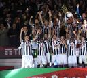La celebración de la Juve tras lograr la Copa de Italia