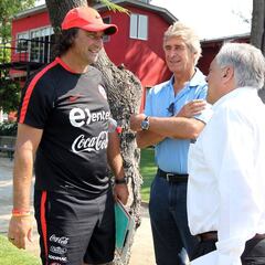 La ilustre visita de Manuel Pellegrini a la Roja previo a la China Cup