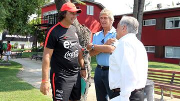 La ilustre visita de Manuel Pellegrini a la Roja previo a la China Cup