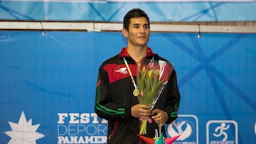 Foto de accion durante el Festival Deportivo Panamericano Boxeo dia 5 , en la foto :Lindolfo Delgado-ROJO (MEXICO)
20/07/2014/MEXSPORT/Osvaldo Aguilar
Gimnasio Olimpico Juan de la Barrera