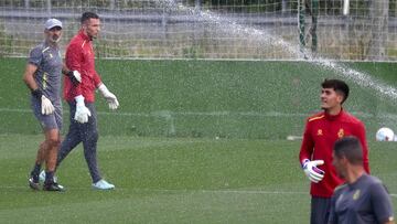 Laro Gómez y Plamen Andreev, del Racing.