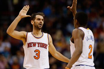 En verano de 2014 fue traspasado a los Knicks. Jugó 2 temporadas en La Gran Manzana.