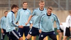 Alemania prepara el partido contra Eire.