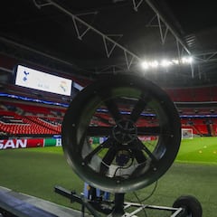 Las imágenes del entrenamiento del Real Madrid en Wembley