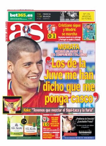 Portadas de la prensa mundial