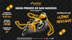 Apuestas MotoGP para el Gran Premio de San Marino 2024: ¿A cuánto se paga la victoria de Marc Márquez?