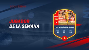 Conoce a Papa Beidy, jugador de la semana en SCOUZ BY AS: polivalencia en ataque