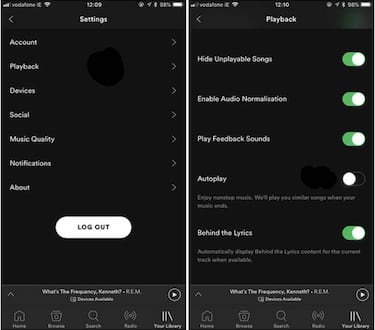 Spotify no reproducirá canciones al acabar tu playlist con este truco
