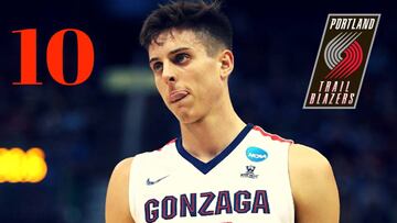 Zach Collins: la Final Four de la NCAA le llevó hasta la lotería