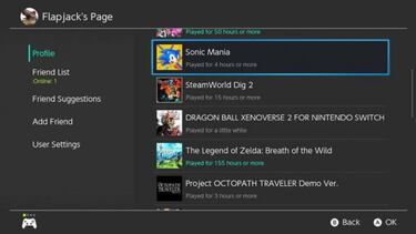 Registros de horas jugadas, una tarea a mejorar en esta generación