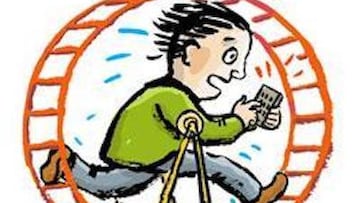 La ‘carrera de la rata’, el término económico por el que solo cubres gastos básicos y deudas con tu trabajo
