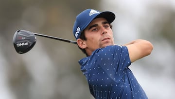 El chileno firmó una tarjeta de 68 golpes (-2) y es uno de los 25 mejores del certamen tras la primera jornada. Mañana intentará pasar el corte.