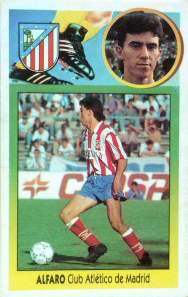 Manolo Alfaro, se formó en el Atlético de Madrid y debutó en Primera División en 1990. Permaneció cuatro temporadas en el club, aunque solo la última como miembro del primer equipo. Disputó 24 partidos de Liga, marcando 3 goles. Su primer gol en Primera lo anotó en 1992 ante el Albacete.

