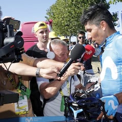 Quintana quedó cortado por bajar a orinar, pero pudo enlazar