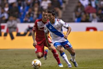 Toledo fue bien marcado por la zaga defensiva de los Diablos