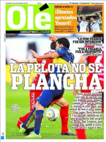 Portadas de la prensa deportiva