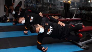 Falcao Garc&iacute;a, delantero de Galatasaray contin&uacute;a su recuperaci&oacute;n luego de una fractura facial. El colombiano realiza un programa preparado para &eacute;l