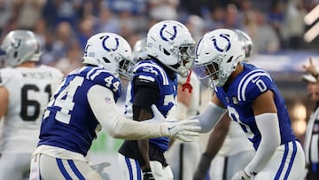 The Colts blow the Raiders out of the water in a one-sided rout in Indianapolis.