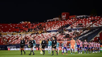 General View during the game Atletico San Luis vs Leon, corresponding to Play In of the Torneo Apertura 2023 of the Liga BBVA MX, at Alfonso Lastras Stadium, on November 23, 2023.
<br><br>
Vista General durante el partido Atletico San Luis vs Leon, correspondiente al Play In del Torneo Apertura 2023 de la Liga BBVA MX, en el Estadio Alfonso Lastras, el 23 de noviembre de 2023.