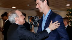 Real Madrid get into the festive spirit at the Christmas lunch