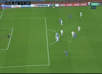 2-2. Luis Suarez anotó el gol del empate.