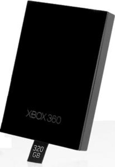 Xbox 360 amplía espacio con el disco duro de 320 GB