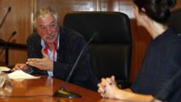 Ramón Torralbo, dirigiéndose a Ruth Beitia.