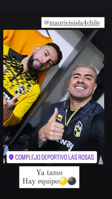 “Hay equipo”: Isla sorprende a todos y posa con camiseta de club chileno