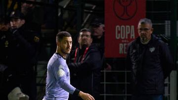 Hazard, at a time during the match against Cacereño in the Copa del Rey.