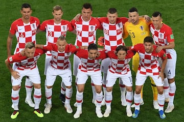 Equipo de Croacia.